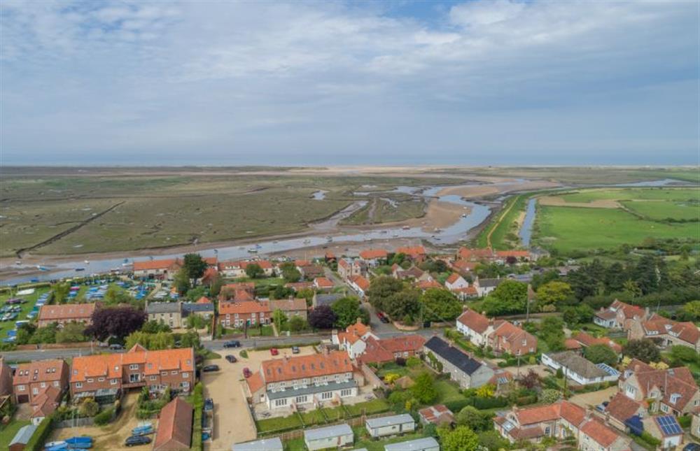 Just a short stroll to the staithe and coast path at Kitty Coot, Burnham Overy Staithe near Kings Lynn