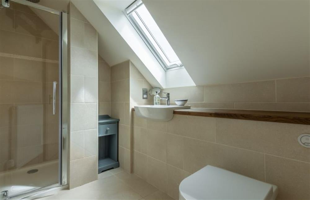 Second floor: En-suite shower room at Kitty Coot, Burnham Overy Staithe near Kings Lynn
