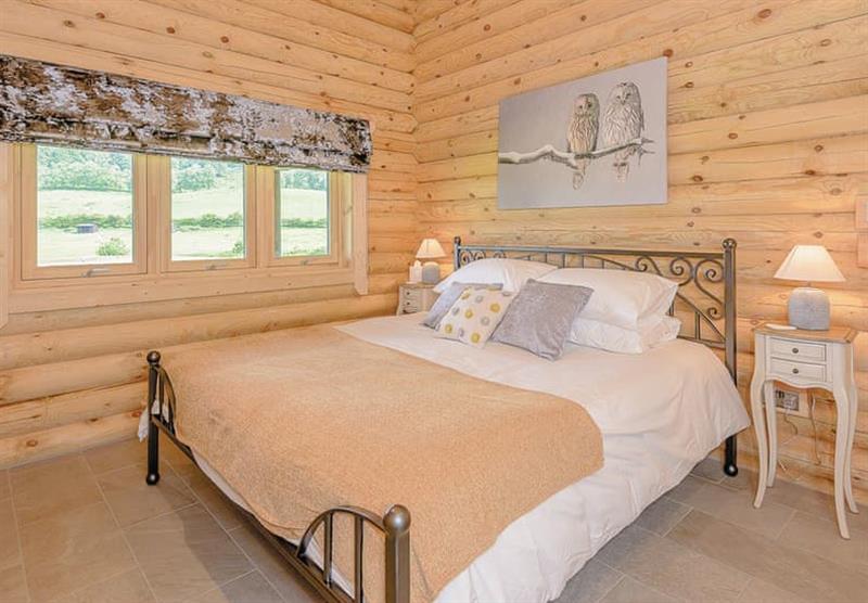 Bedroom in Two Hoots at Kitty’s View Country Lodges in Broxton, Nr Chester