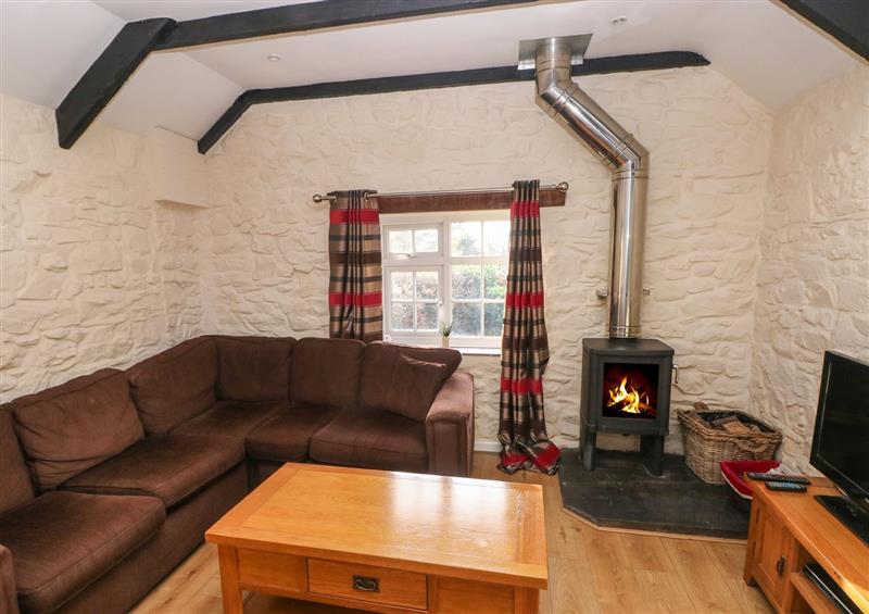 Relax in the living area at Knap Cottage, Llys-y-fran near Maenclochog