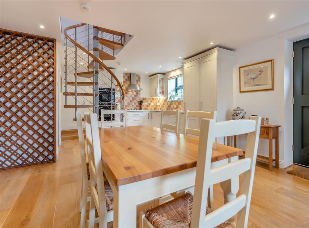 Kitchen/diner at Knighton Mill Dairy in Broad Chalke, Wiltshire