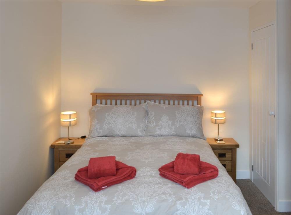 Double bedroom at Knights Den in Port Isaac, Cornwall