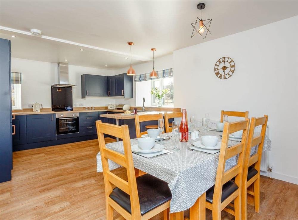 Kitchen/diner at Knock Cottage in Cromdale, near Grantown-on-Spey, Inverness, Morayshire