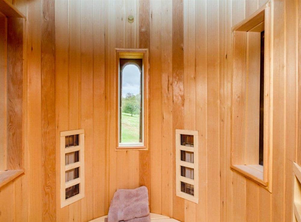 Sauna at Knock Old Castle in Largs, Ayrshire