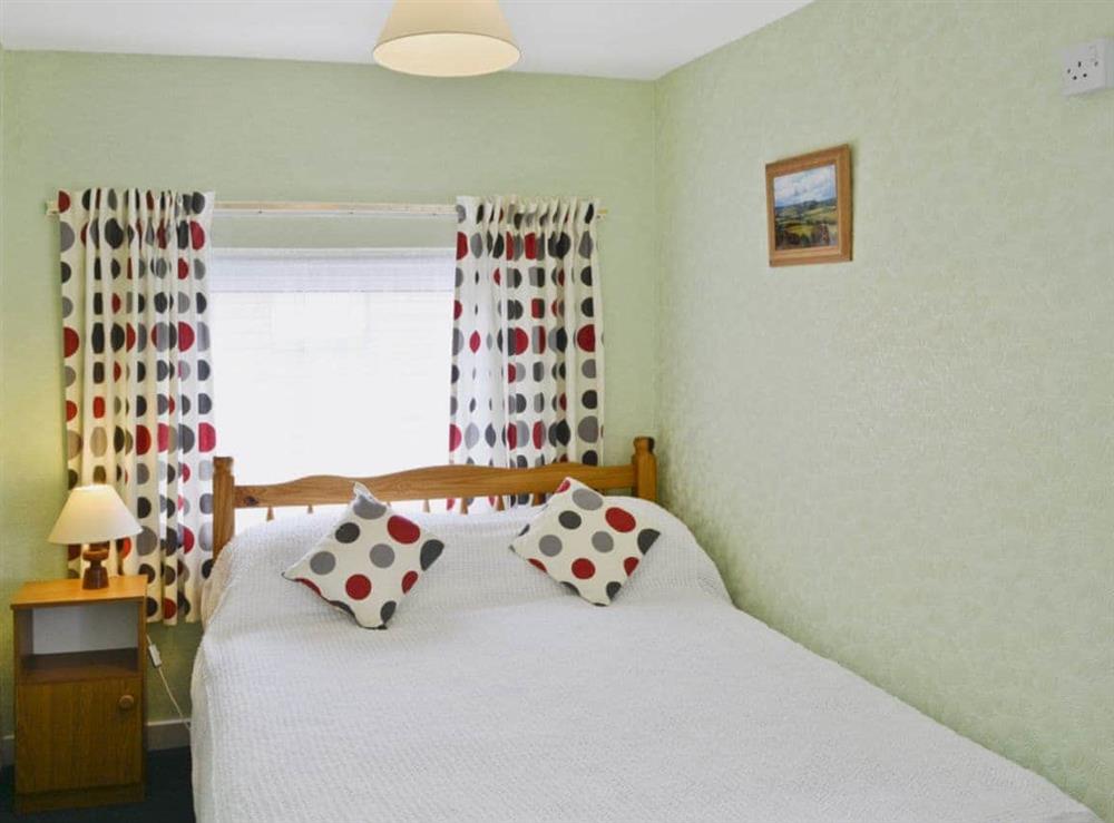 Double bedroom at Knock School Cottage in Monreith, near Port William, Wigtownshire