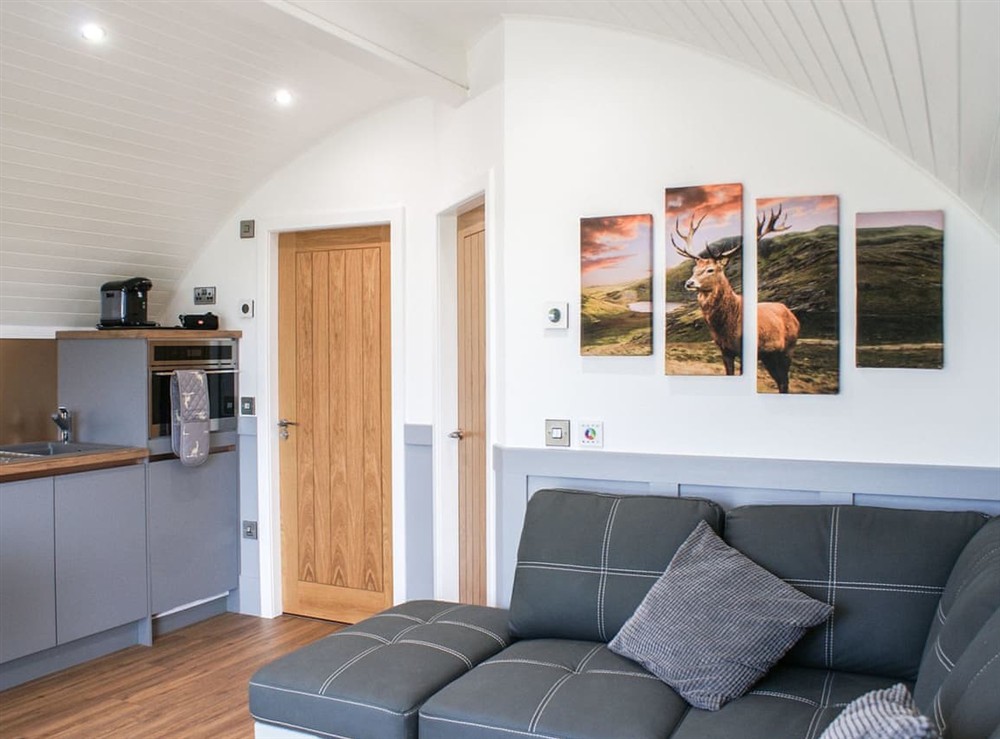 Living area at Knockan in Newmill, nr Keith, Banffshire