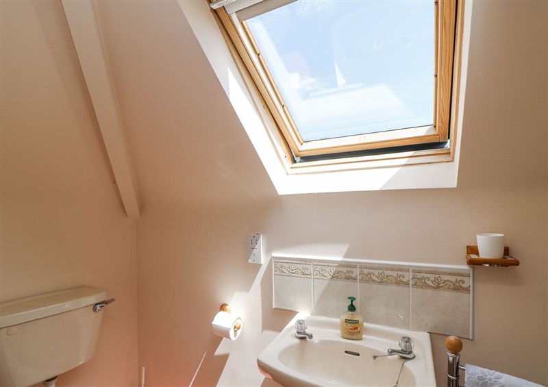 Bathroom at Knockroe Lodge, Lacken near New Ross