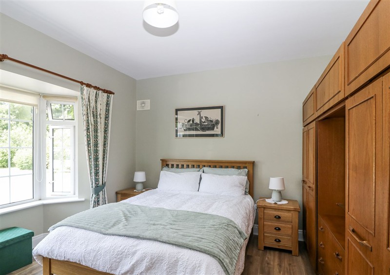 One of the 3 bedrooms at Knockroe Lodge, Lacken near New Ross