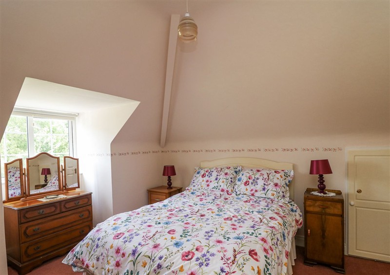 One of the bedrooms at Knockroe Lodge, Lacken near New Ross