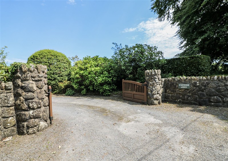 The garden at Knockroe Lodge, Lacken near New Ross