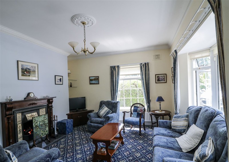 The living area at Knockroe Lodge, Lacken near New Ross