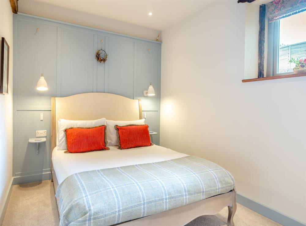 Double bedroom at Knockstone Cottage in Wheston, near Tideswell, Derbyshire