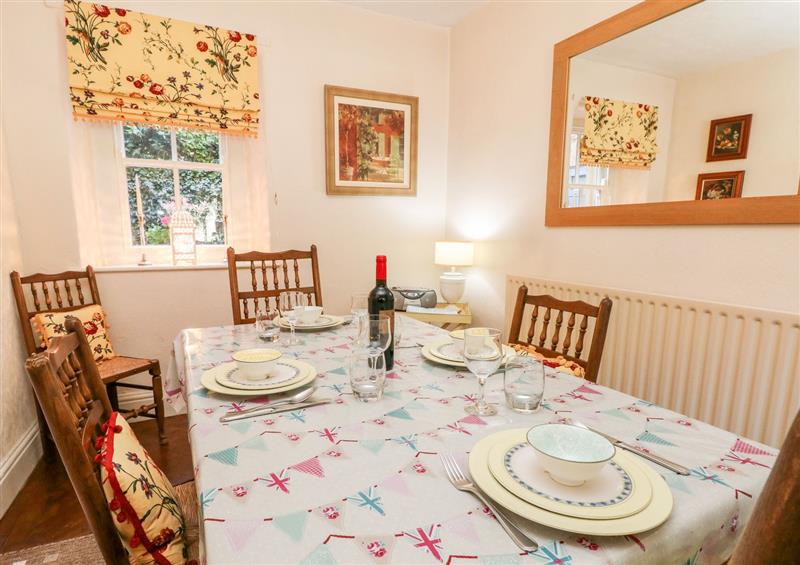The dining room at Knoll Cottage, Bakewell