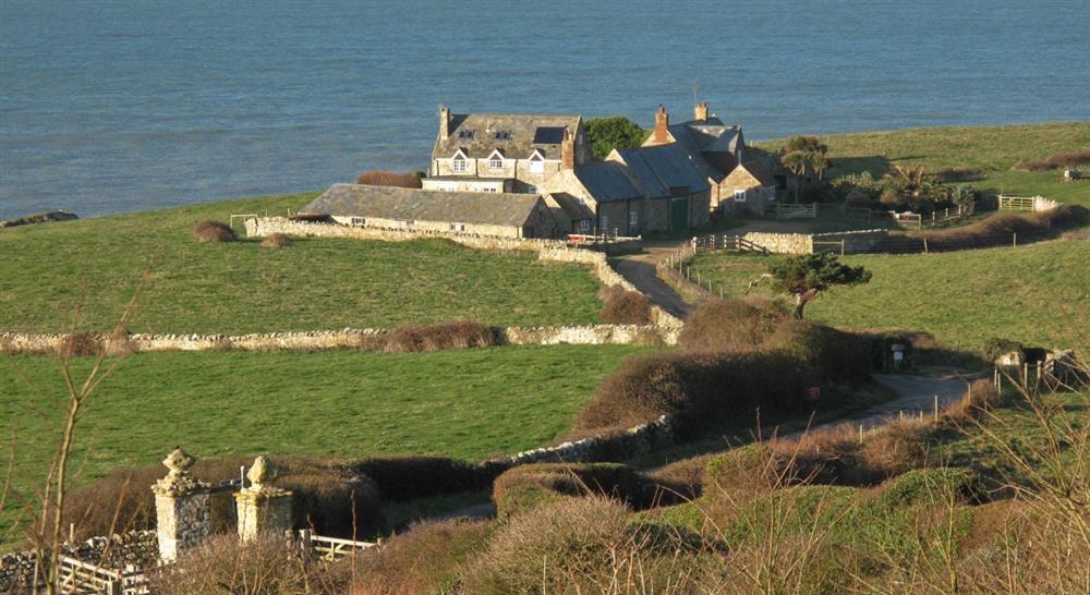 A view of Knowles Farm Cottage, nr Ventnor, Isle of Wight