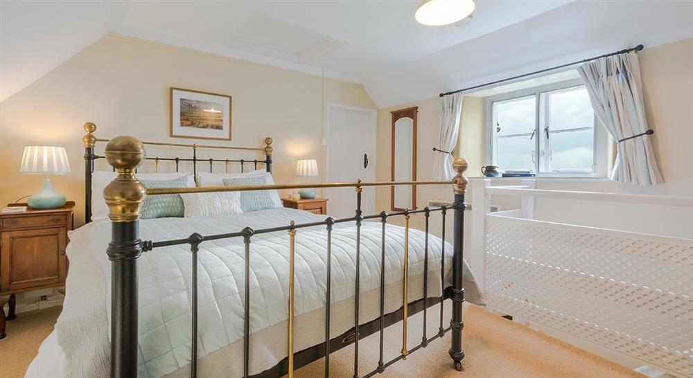 The double bedroom at Knowles Farm Cottage in Ventnor, Isle Of Wight