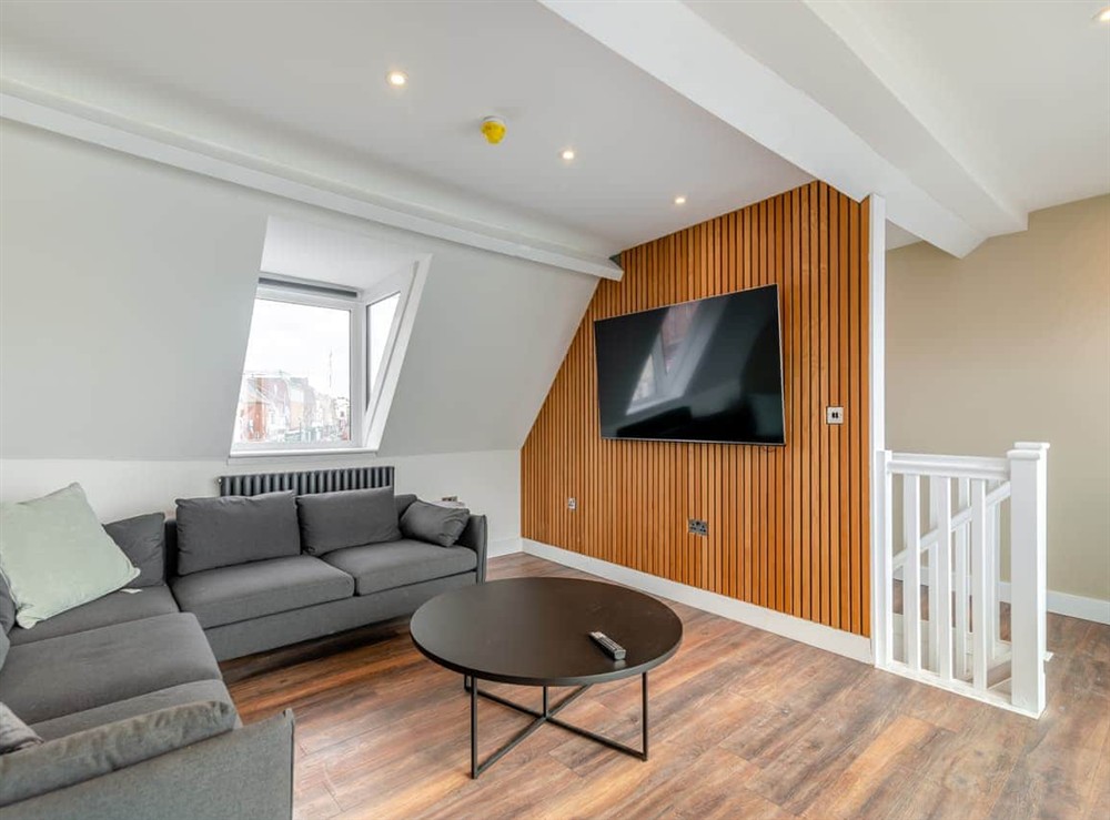Living area at Kokos in Bridlington, North Humberside