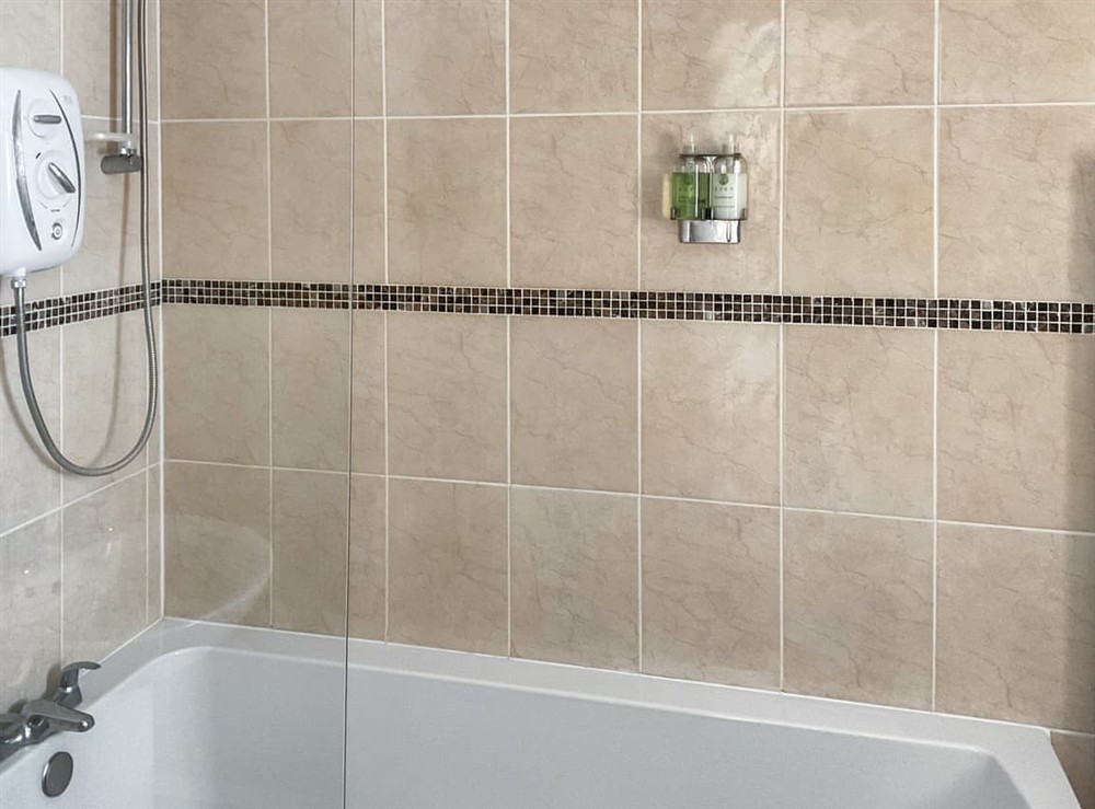 Bathroom at Kookaburra Lodge in Brecon, Powys