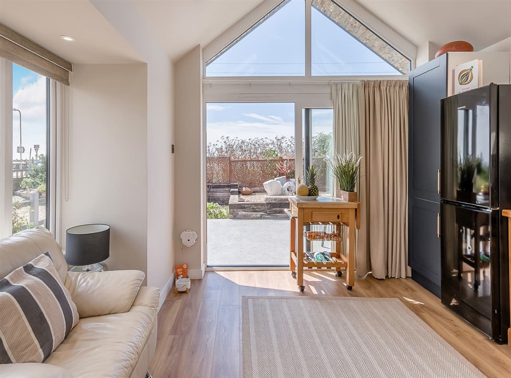 Living area at Kota@Cockle Warren in Hayling Island, Hampshire