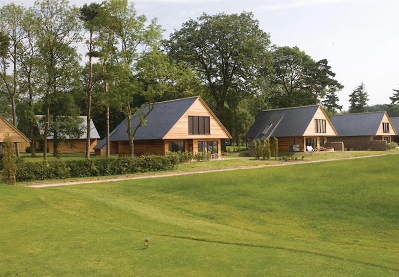 The lodge setting at KP Lodges in Yorkshire, North of England