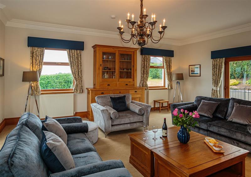 This is the living room at Kringlands, Kirkcolm