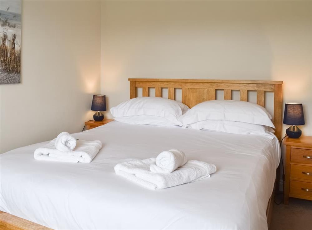 Double bedroom at Kylden in Port Isaac, Cornwall