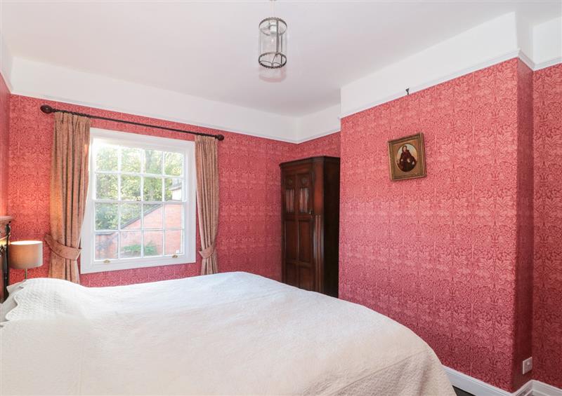 This is a bedroom at Kylemore, Glastonbury
