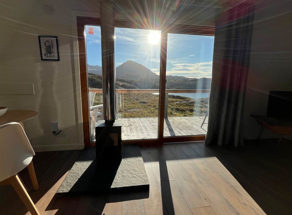 Living area at Sconser, 