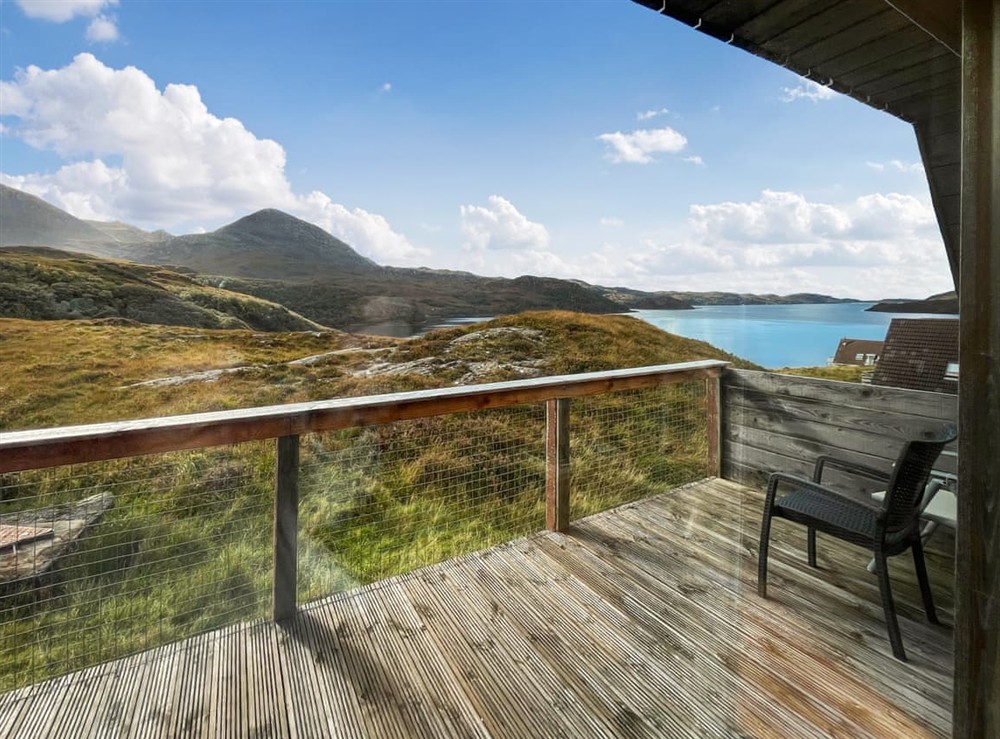 Balcony view at Torrin, 