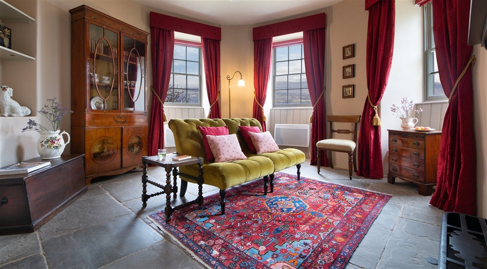 The sitting room (photo 2) at Kymin Round House in Monmouth, Monmouthshire