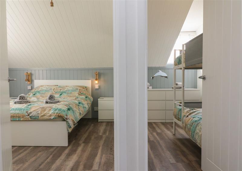 A bedroom in La Bella Vista at La Bella Vista, Penstowe Manor Holiday Park near Kilkhampton