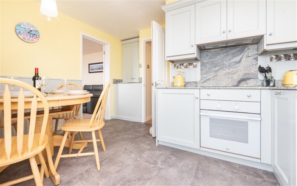 New kitchen 2021 at La Casa Apartment in Lyme Regis
