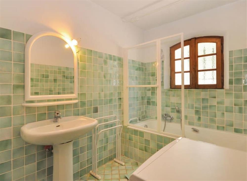 Bathroom at La Combe de Gari in St. Cézaire, Alpes-Maritimes, France