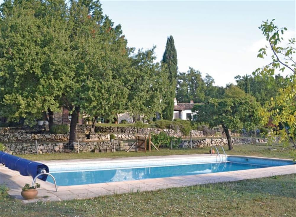 Swimming pool (photo 3) at La Combe de Gari in St. Cézaire, Alpes-Maritimes, France