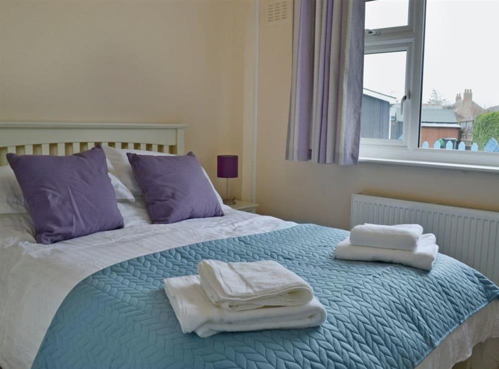Comfortable double bedroom at La Falda in Sutton-on-Sea, near Skegness, Lincolnshire