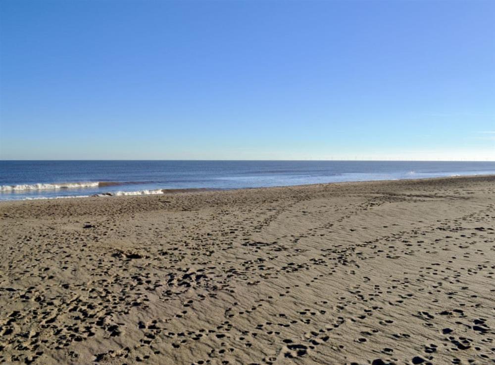 Lovely nearby beach at La Falda in Sutton-on-Sea, near Skegness, Lincolnshire
