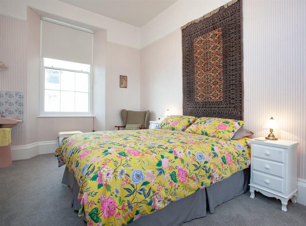 Double bedroom at La Fortuna apartment in Teignmouth, Devon