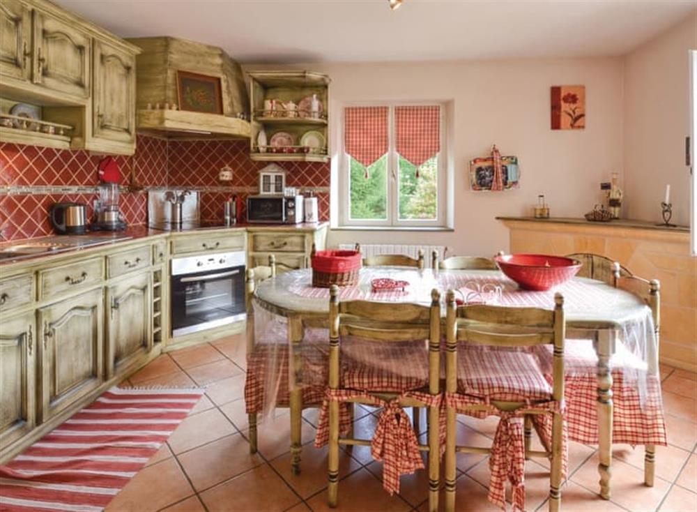 Kitchen at La Galibe in Le Lardin, Dordogne, France
