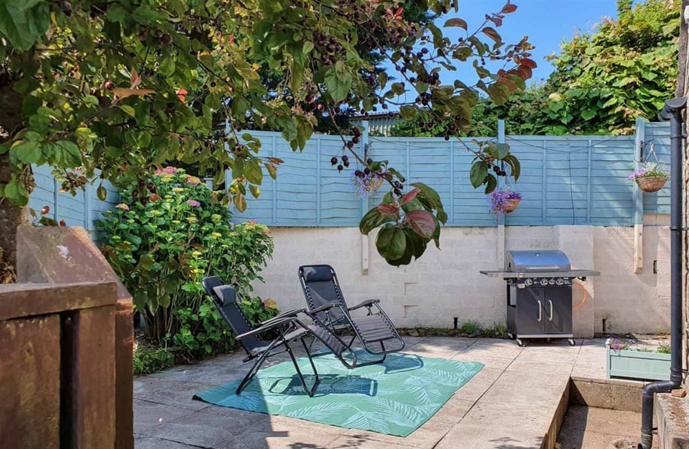 Outdoor area at La Grange in Penzance, Cornwall