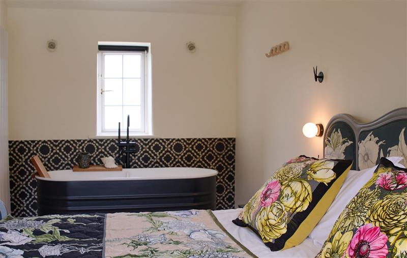 Bedroom at La Loggia, Cornwall
