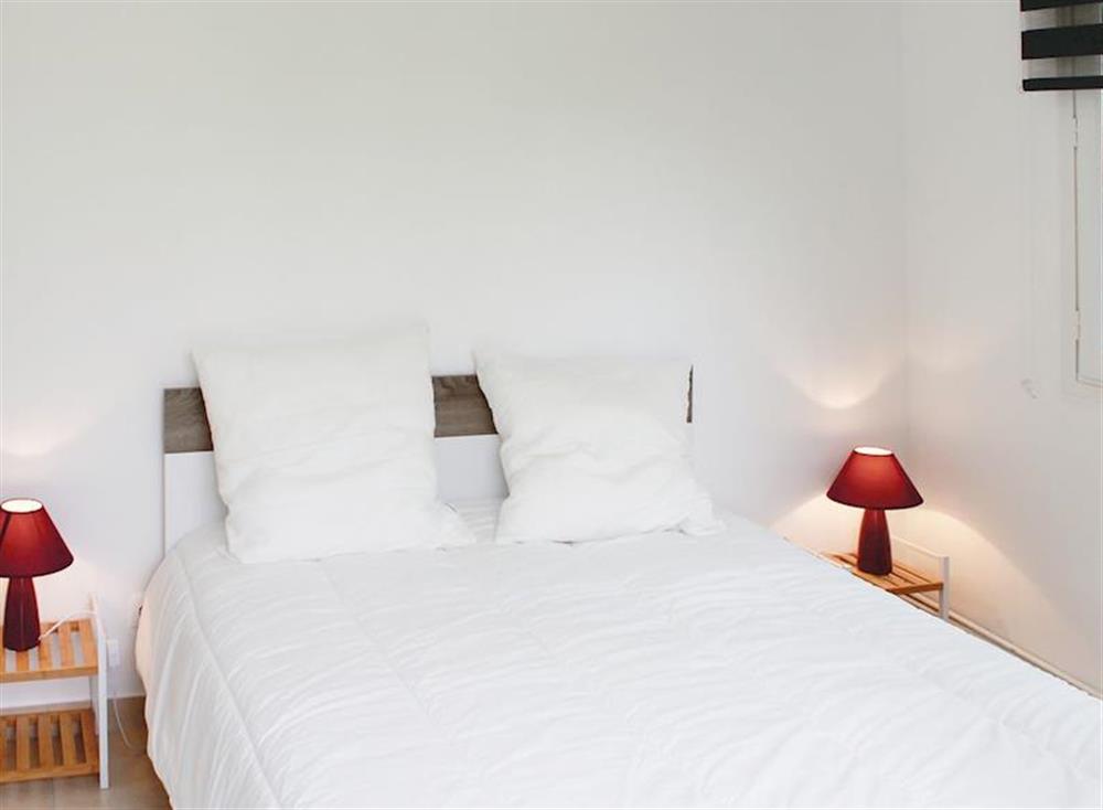 Cosy double bedroom at La Maison Blanche in Bénodet, Brittany, France