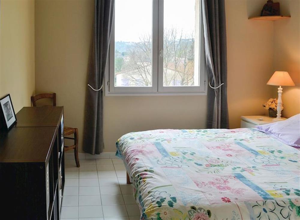 Restful double bedroom at La Maison Charmante in Grasse, Côte-d’Azur, France