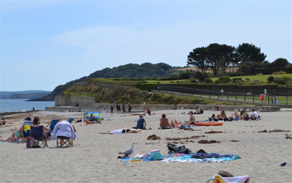Gyllyngvase Beach in Falmouth at La Mouette in Falmouth