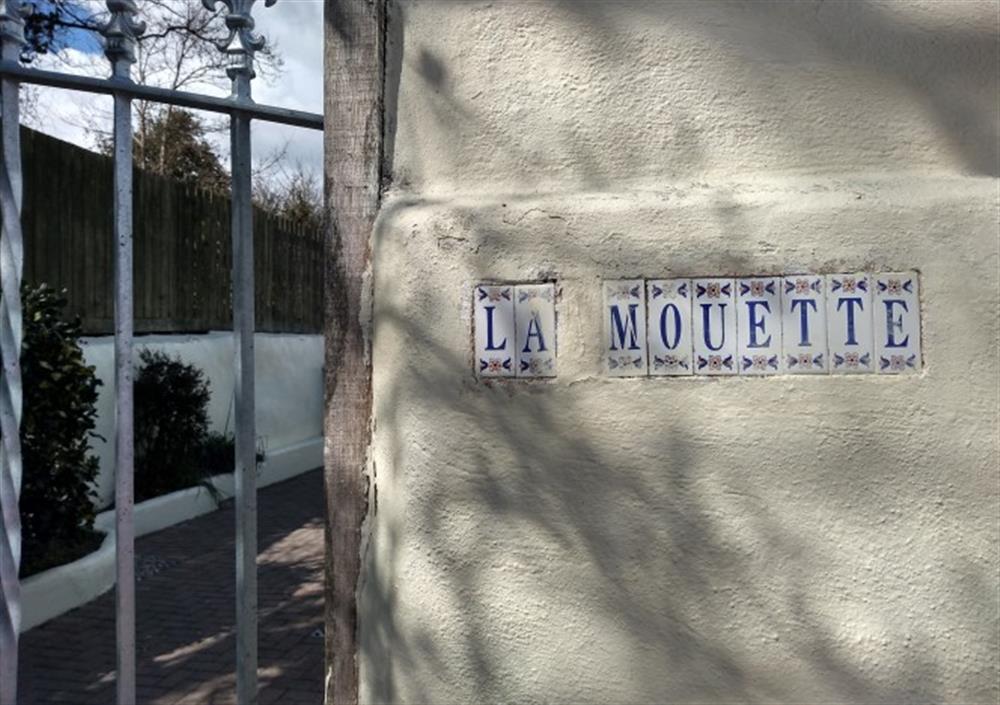 La Mouette has off road parking - a premium if staying in Falmouth at La Mouette in Falmouth