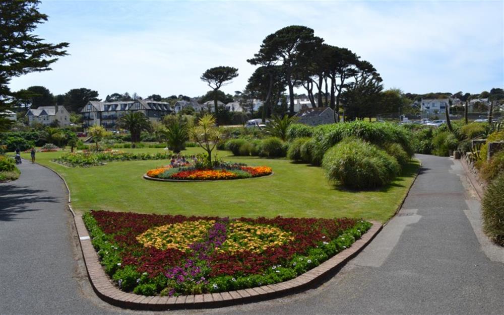 St Mary's Garden in Falmouth. Perfect for an evening stroll! at La Mouette in Falmouth