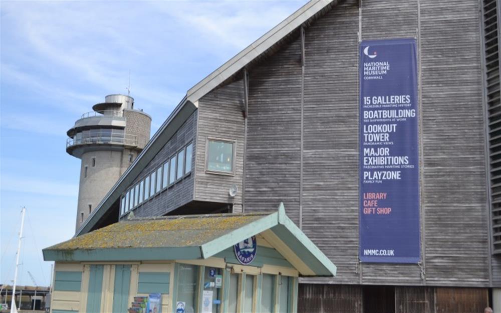 The National Maritime Museum in Falmouth. Hands-on fun for all the family!