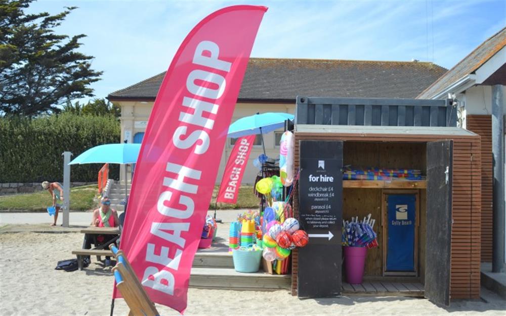 Visit the beach shop at Gyllngvase for sand toys. at La Mouette in Falmouth