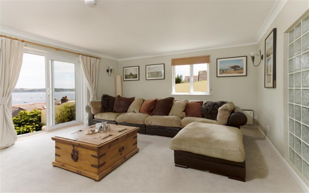 You'll love the spacious living room. at La Mouette in Falmouth