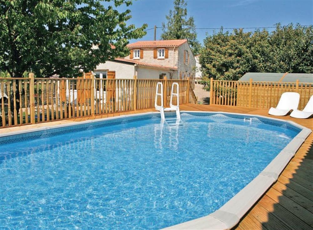 Swimming pool at La Touche in , France