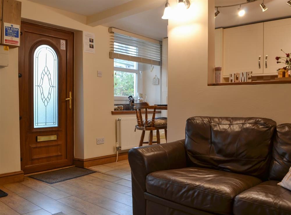 Open plan living space at Laal Cottage in Greysouthen, nr Cockermouth, Cumbria