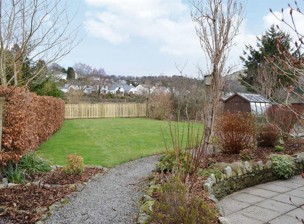 Garden at Laal Gem in Keswick, Cumbria